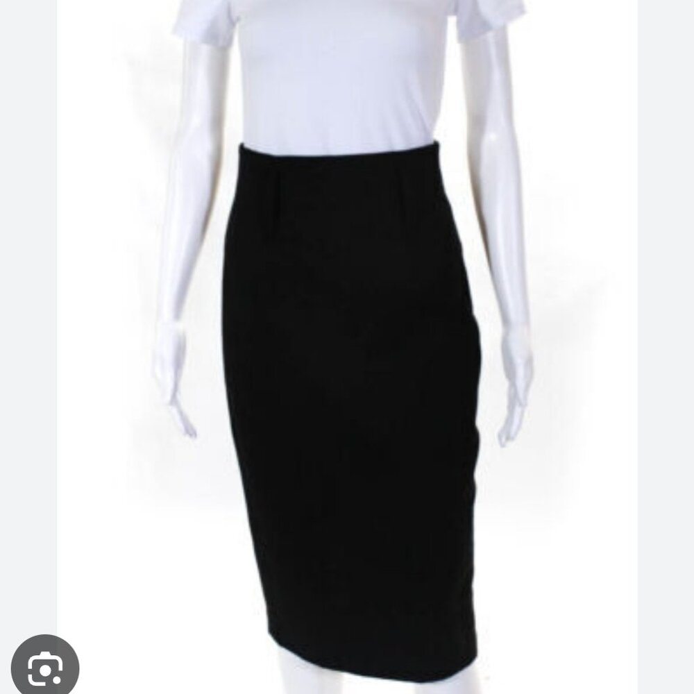 Robert Rodriguez High-Waisted Midi Pencil Skirt